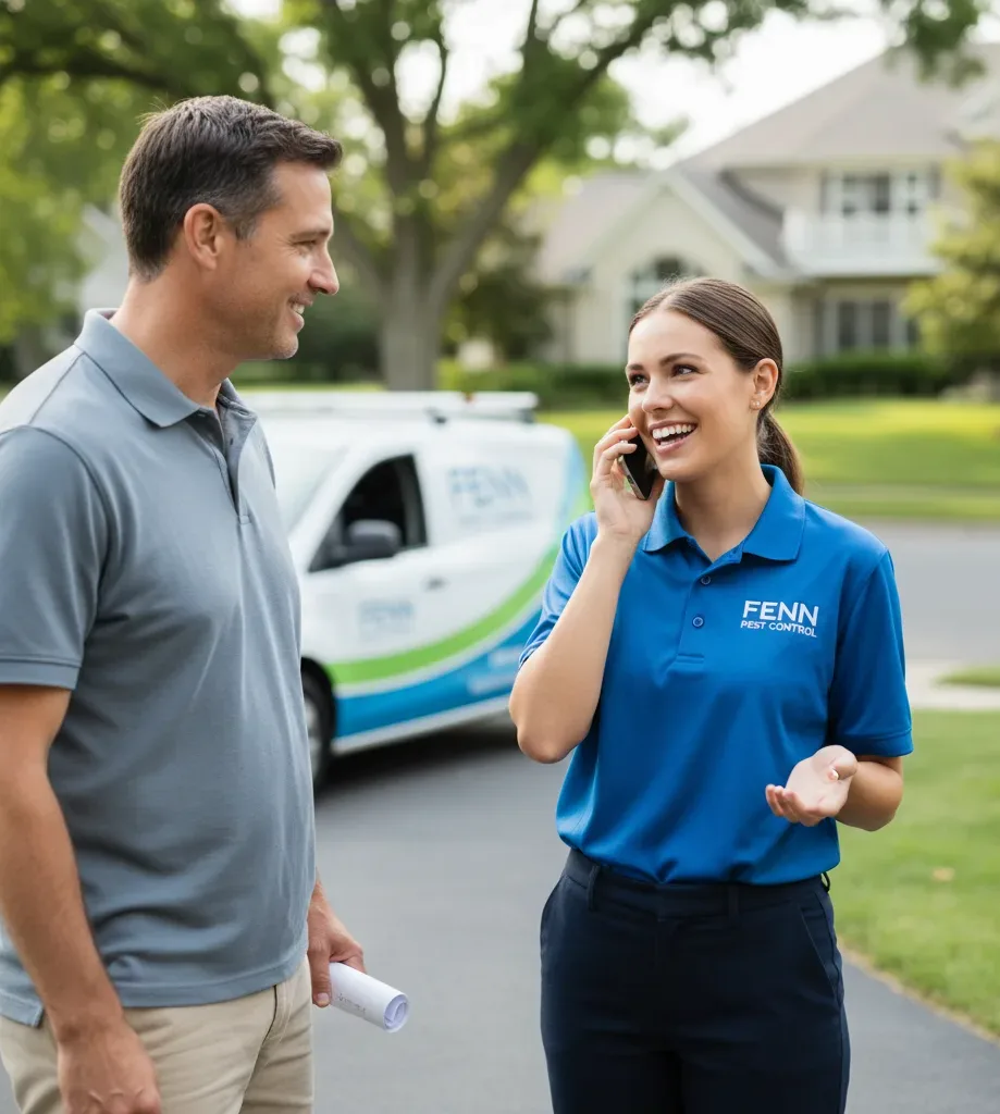 Fenn Pest Control customer support in Wallisville